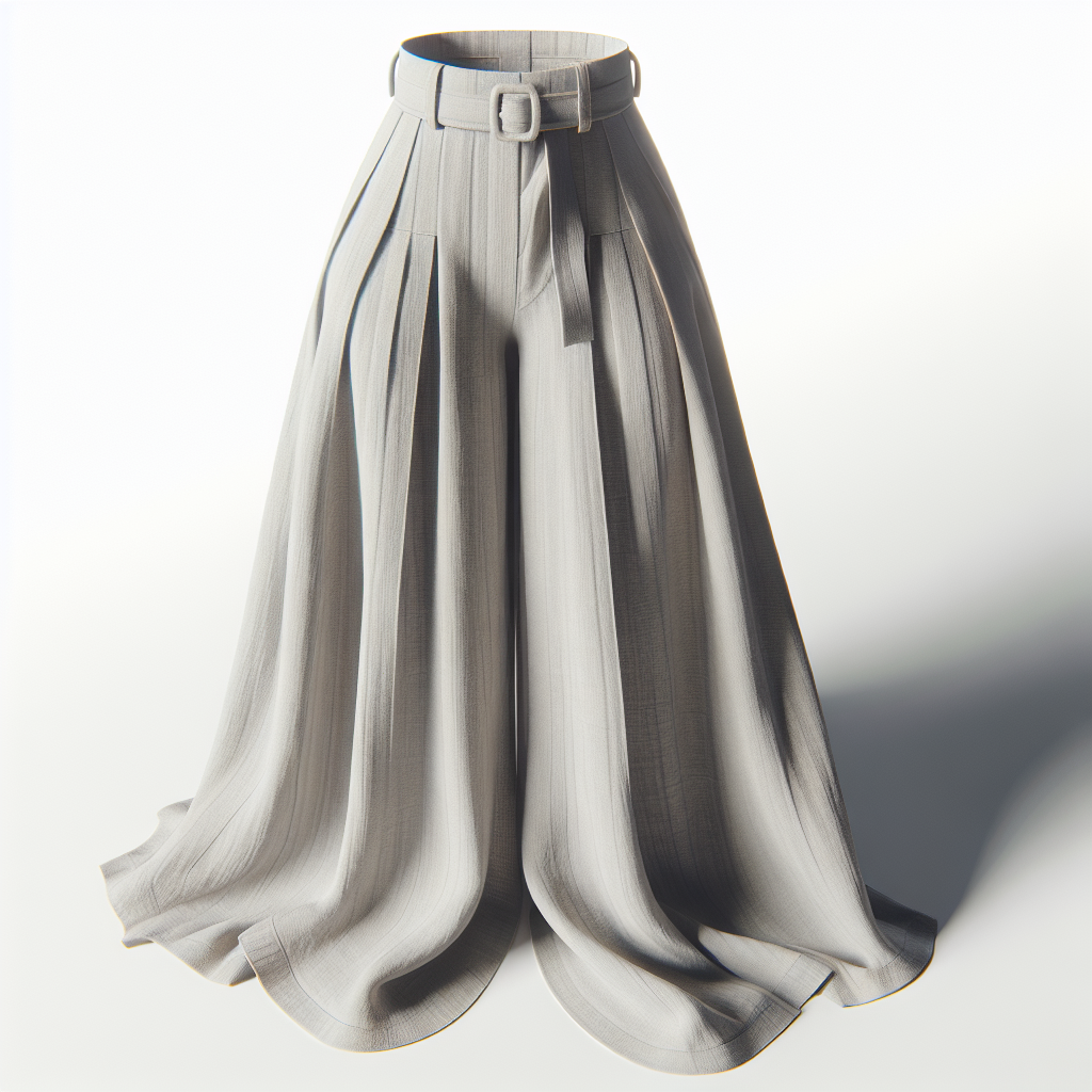 Wide-leg Trousers