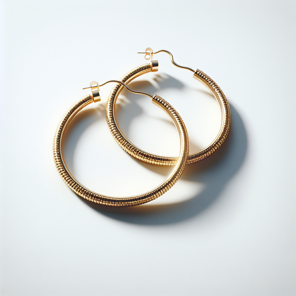 Gold Hoop Earrings