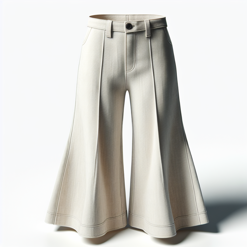 Cropped Flare Pants