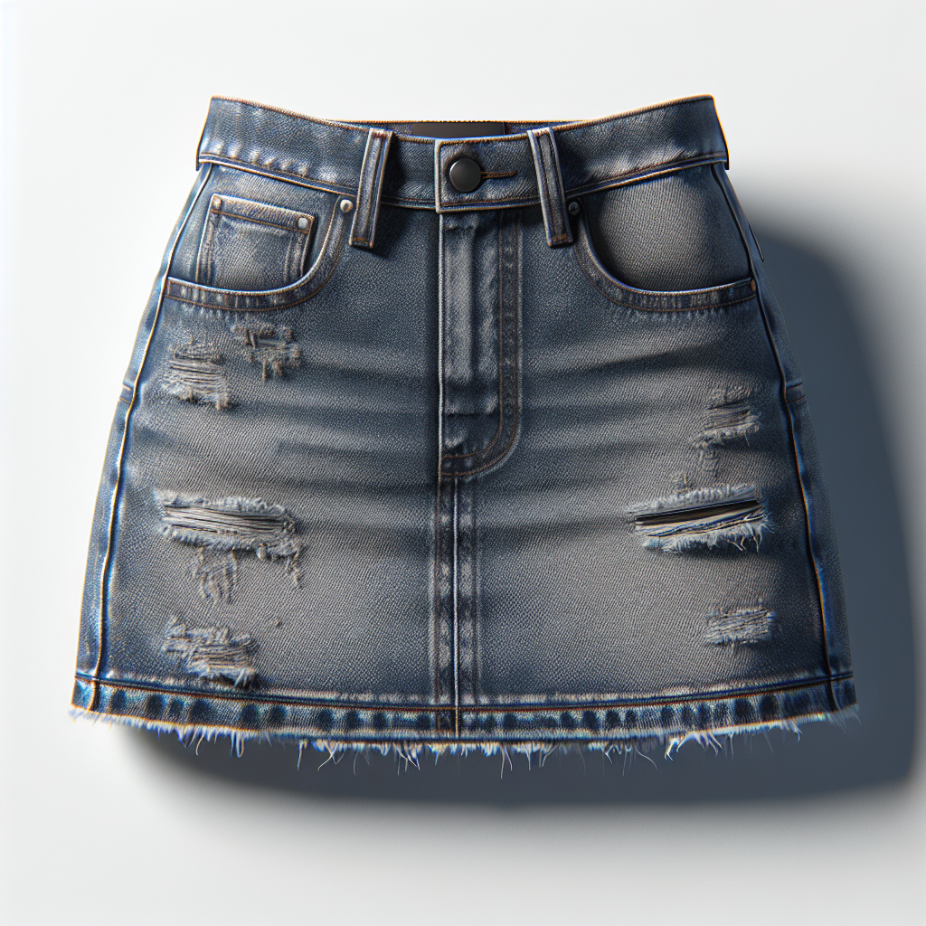 Denim Mini Skirt