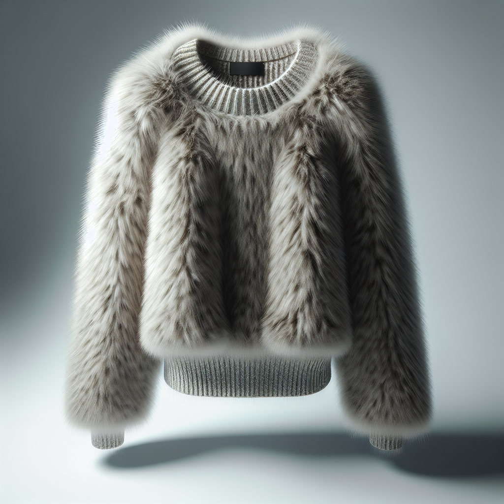 Faux Fur Pullover