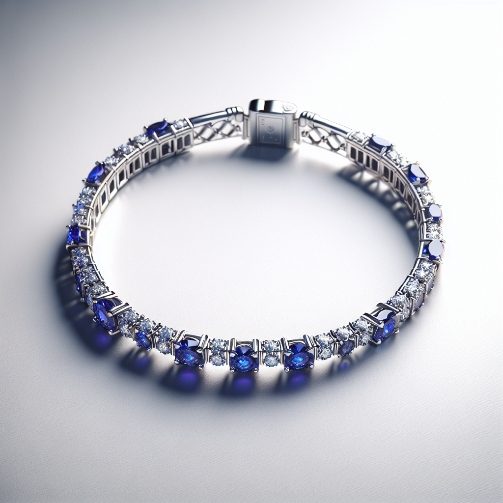 Sapphire Tennis Bracelet
