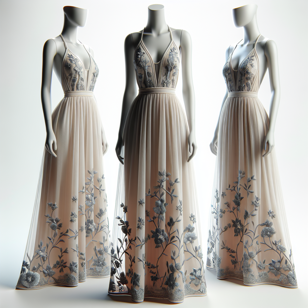 Embroidered Maxi Dress