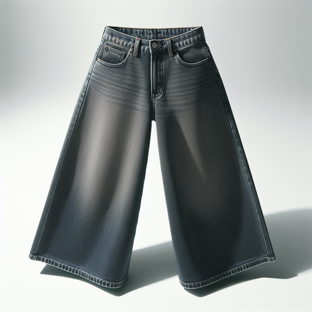 Cropped Wide-leg Jeans