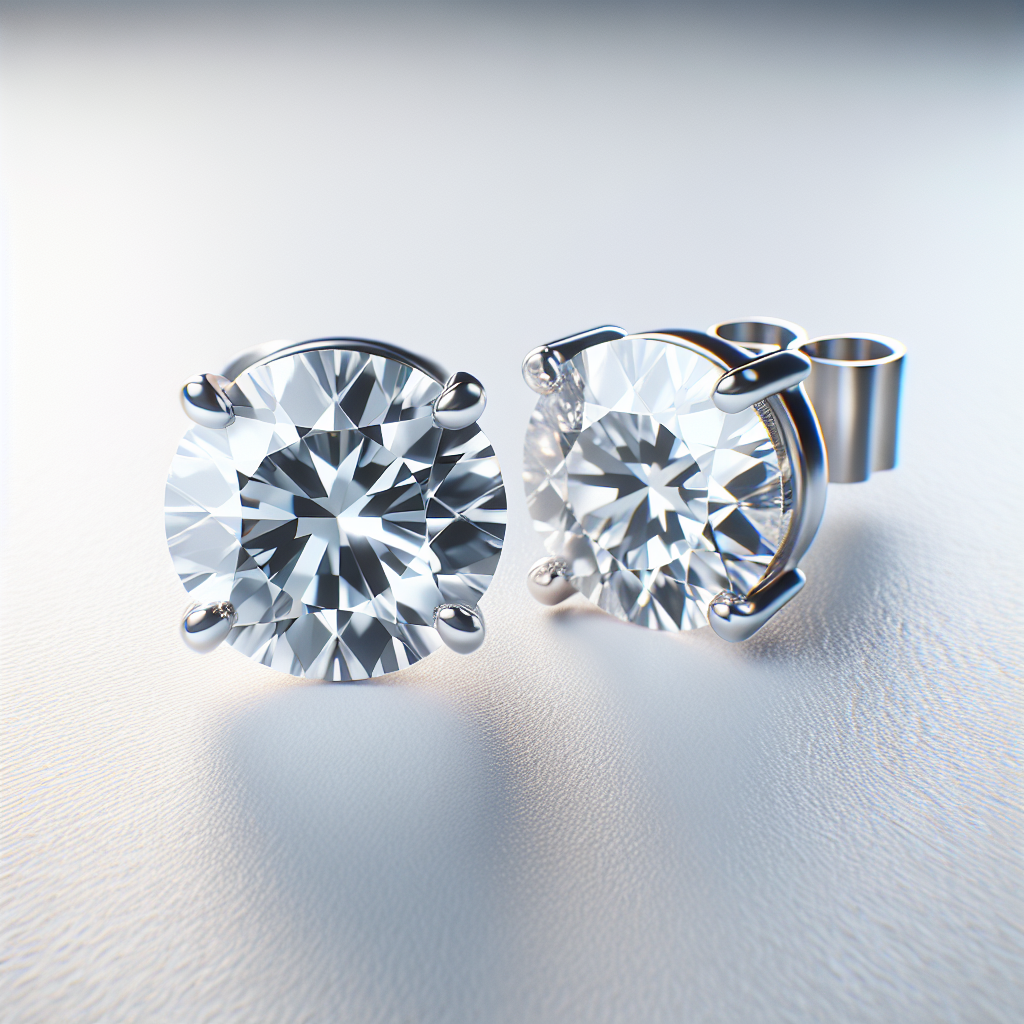 Diamond Stud Earrings